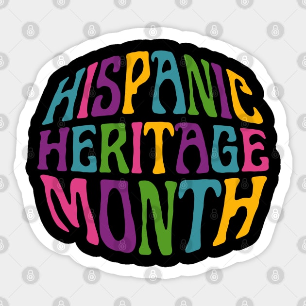 National Hispanic Heritage Month Sticker by Myartstor 